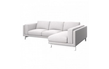 IKEA NOCKEBY 2-seat sofa cover with right chaise longue