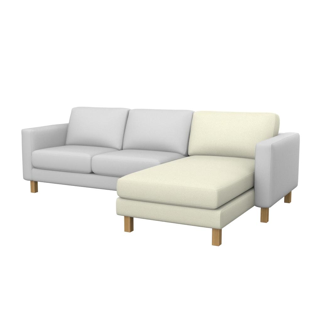 IKEA KARLSTAD add-on chaise longue cover - Soferia | Covers for IKEA sofas  & armchairs