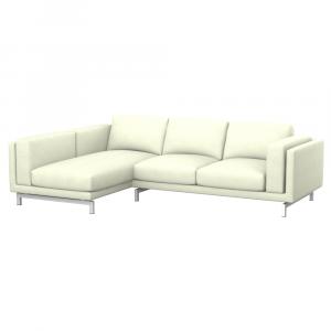 IKEA NOCKEBY 2-seat sofa cover with left chaise longue