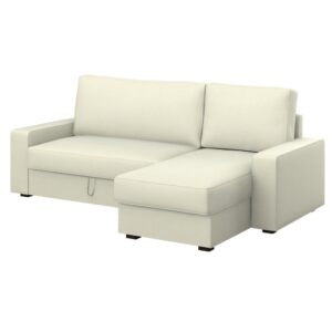 VILASUND sofa-bed with chaise longue cover