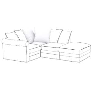 IKEA GRONLID corner element cover